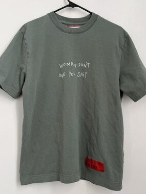 CHNGE Green Graphic Shirt Size Medium Cotton Tshirt